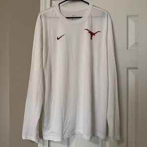 Nike University of Texas Long Sleeve Men's Drifit Tee
